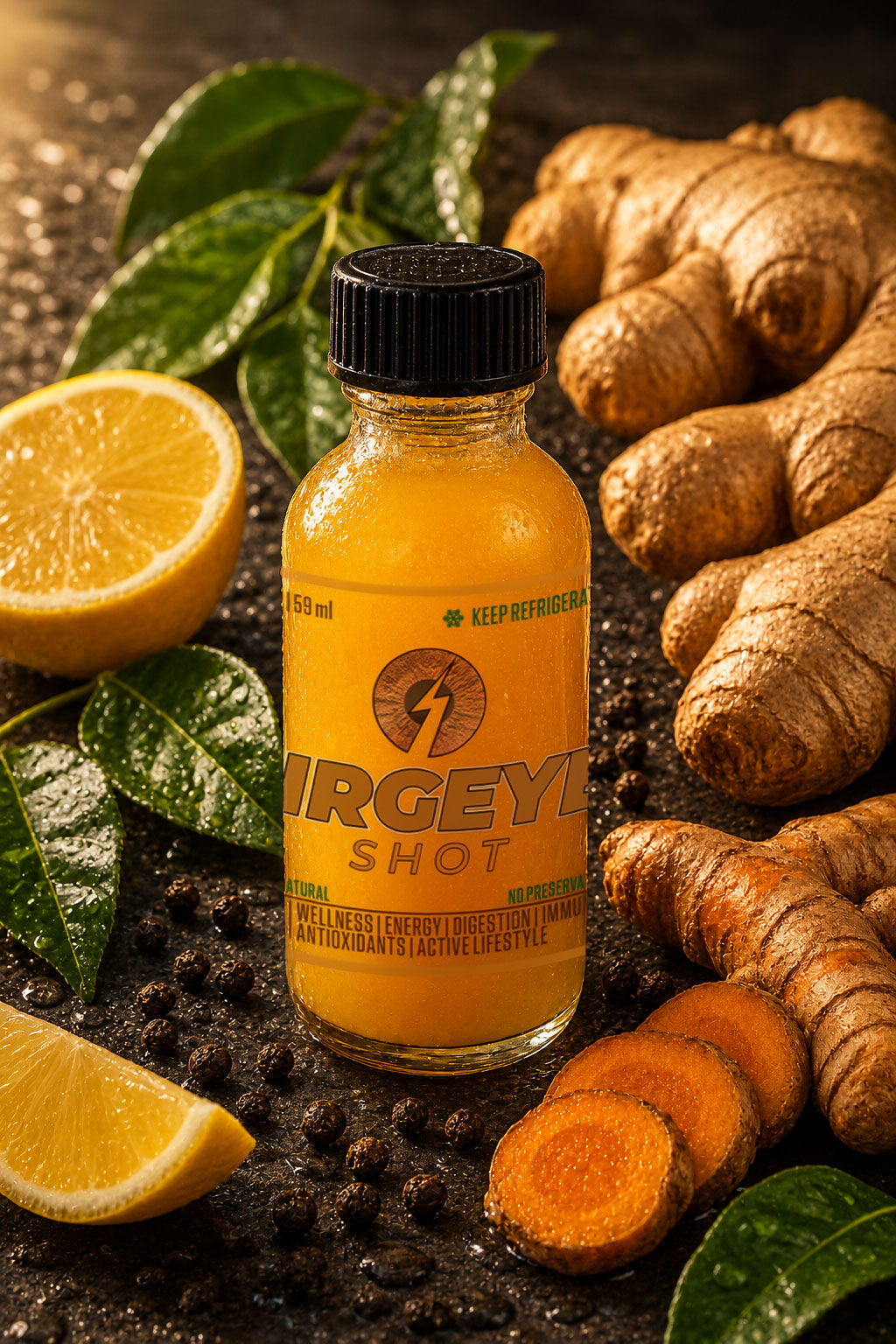 NRGEYE Shot Branding & Visual Identity
