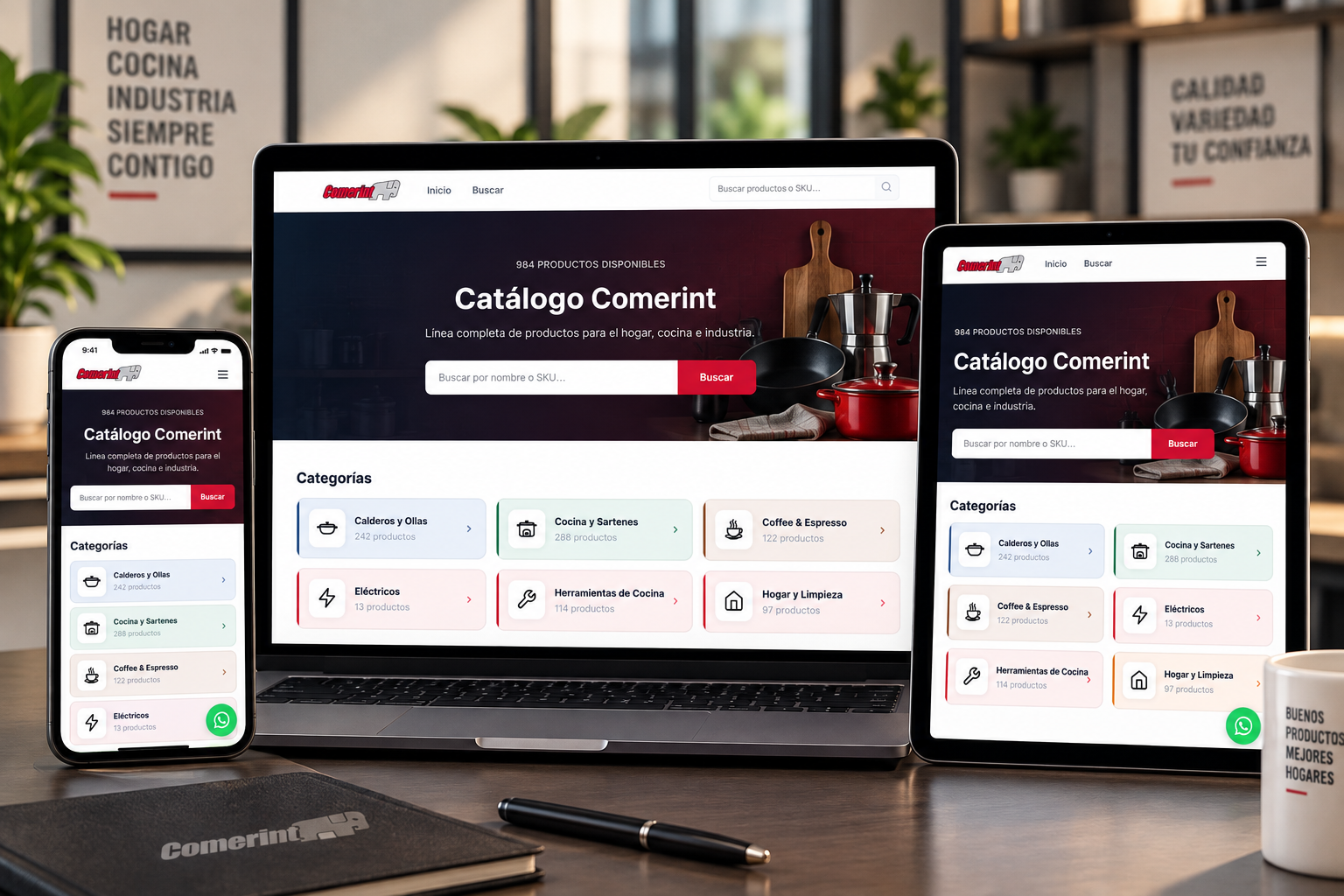 Comerint - Product Catalog